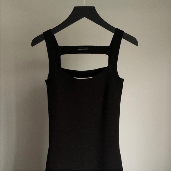 Moda International Black Backless Dress - Picture 1 of 7